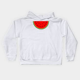 Watermelon Slice Kids Hoodie